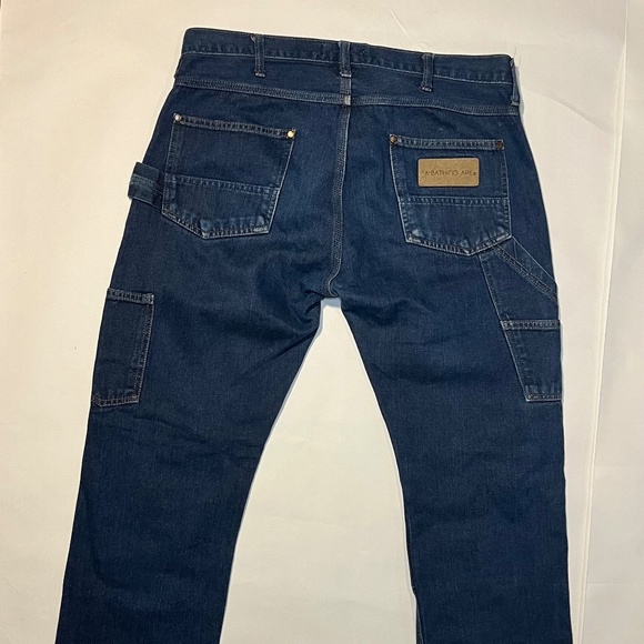 A Bathing Ape Bape Cargo Jeans Mens M - Picture 3 of 5